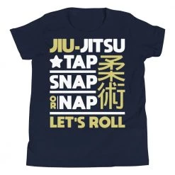 EL FIGHT Apparel Tap, Snap Or Nap - Youth Short Sleeve T-Shirt