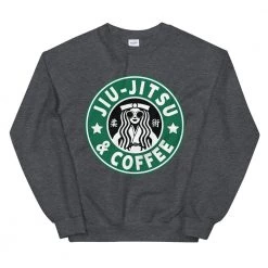 EL FIGHT Jiu Jitsu And Coffee Unisex Sweatshirt 16 EL FIGHT Jiu Jitsu And Coffee Unisex Sweatshirt