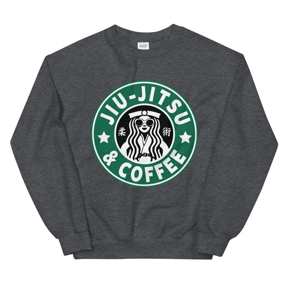 EL FIGHT Jiu Jitsu And Coffee Unisex Sweatshirt 5 EL FIGHT Jiu Jitsu And Coffee Unisex Sweatshirt
