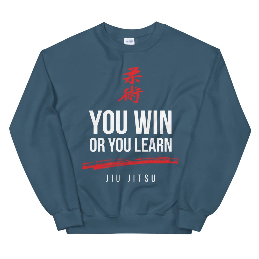 EL FIGHT Apparel Jiu Jitsu Win Or Learn - Unisex Sweatshirt 6 EL FIGHT Apparel Jiu Jitsu Win Or Learn - Unisex Sweatshirt