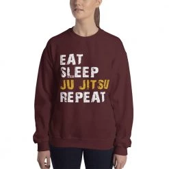 EL FIGHT Jiu Jitsu - Eat Sleep Repeat -Unisex Sweatshirt 9 EL FIGHT Jiu Jitsu - Eat Sleep Repeat -Unisex Sweatshirt