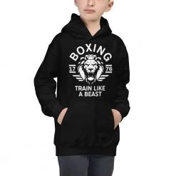 EL FIGHT Boxing - Train Like A Beast - Kids Hoodie