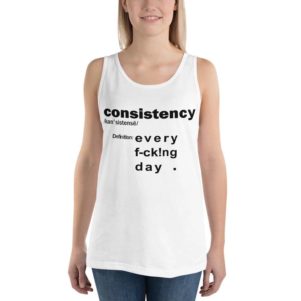 EL FIGHT Apparel Whats Is Consistency? - Unisex Tank Top 3 EL FIGHT Apparel Whats Is Consistency? - Unisex Tank Top