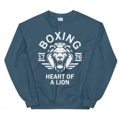 EL FIGHT Boxing Heart Of A Lion - Unisex Sweatshirt