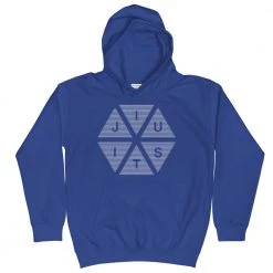 EL FIGHT Jiu Jitsu Lines - Kids Hoodie
