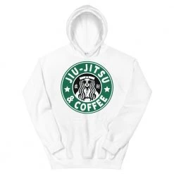 EL FIGHT Apparel Jiu Jitsu And Coffee - Unisex Hoodie