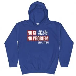 EL FIGHT No Gi, No Problem - Kids Hoodie 7 EL FIGHT No Gi, No Problem - Kids Hoodie