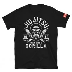 EL FIGHT Jiu Jitsu Gorilla - Short-Sleeve Unisex T-Shirt Apparel
