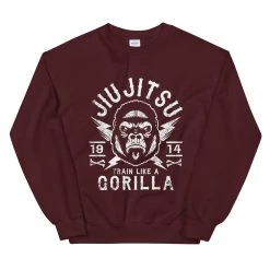 EL FIGHT Jiu Jitsu Gorilla - Unisex Sweatshirt Apparel 14 EL FIGHT Jiu Jitsu Gorilla - Unisex Sweatshirt Apparel
