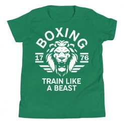 EL FIGHT Boxing Train Like A Beast - Youth Short Sleeve T-Shirt Apparel