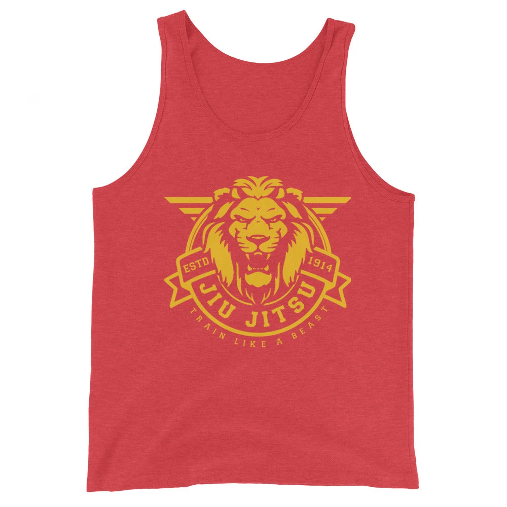 EL FIGHT Jiu Jitsu Train Like A Beast - Unisex Tank Top Apparel 9 EL FIGHT Jiu Jitsu Train Like A Beast - Unisex Tank Top Apparel
