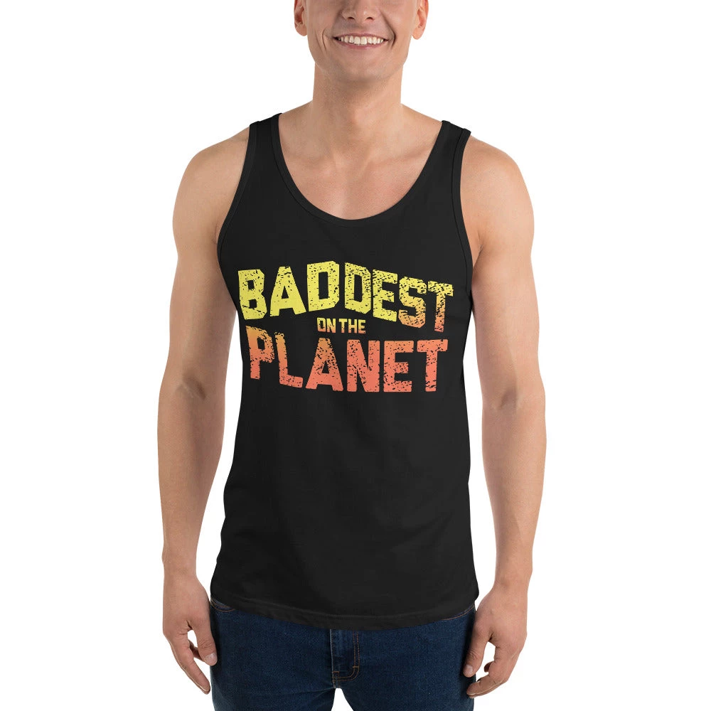 EL FIGHT Apparel Baddest On The Planet - Unisex Tank Top 2 EL FIGHT Apparel Baddest On The Planet - Unisex Tank Top
