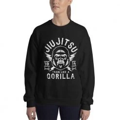 EL FIGHT Jiu Jitsu Gorilla - Unisex Sweatshirt Apparel 10 EL FIGHT Jiu Jitsu Gorilla - Unisex Sweatshirt Apparel