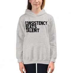 EL FIGHT Consistency Beats Talent - Kids Hoodie 6 EL FIGHT Consistency Beats Talent - Kids Hoodie