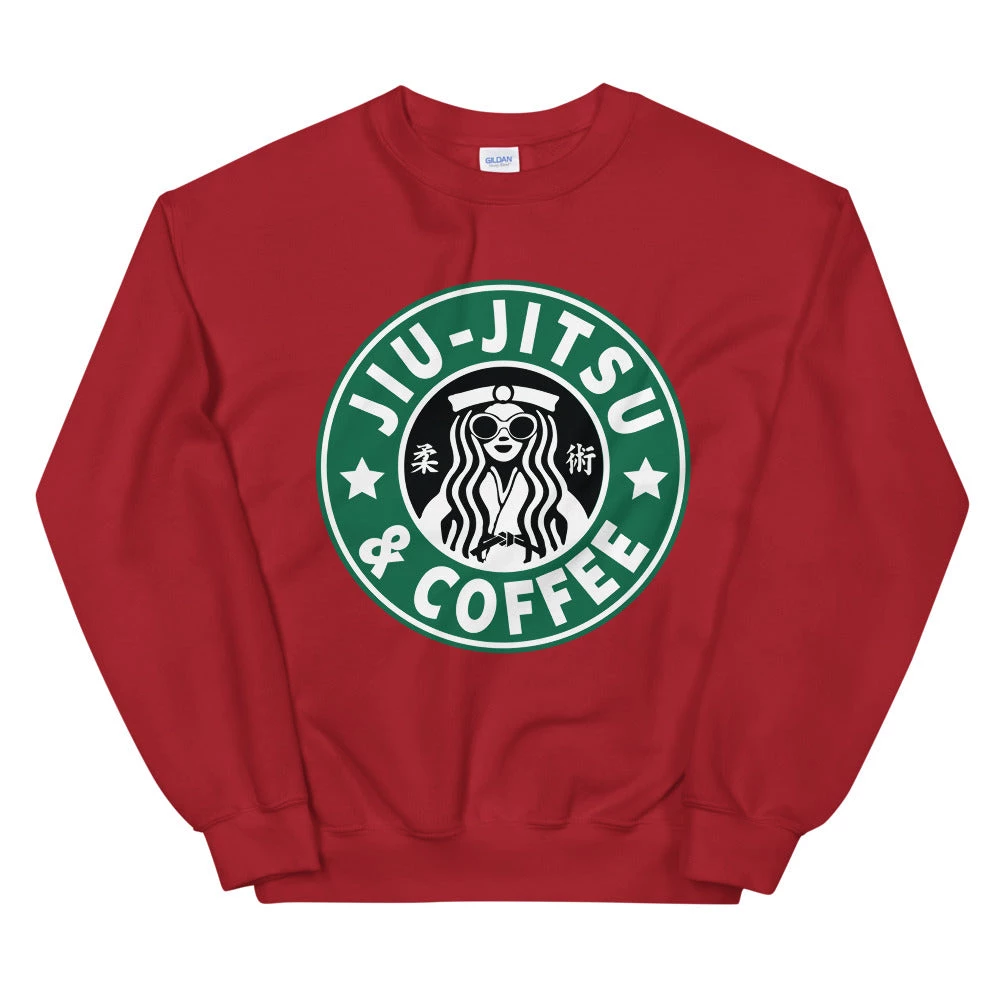 EL FIGHT Jiu Jitsu And Coffee Unisex Sweatshirt 11 EL FIGHT Jiu Jitsu And Coffee Unisex Sweatshirt