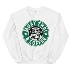 EL FIGHT Muay Thai And Coffee - Unisex Sweatshirt Apparel