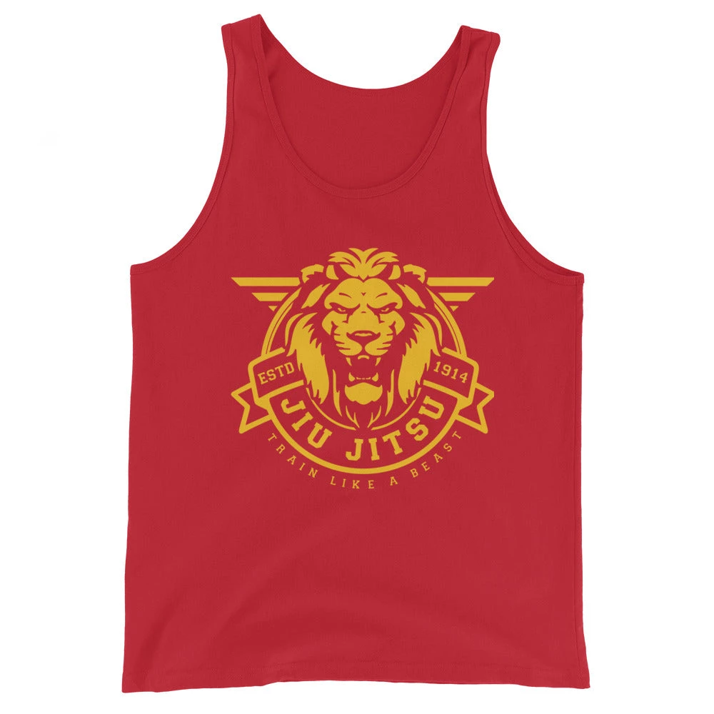 EL FIGHT Jiu Jitsu Train Like A Beast - Unisex Tank Top Apparel 8 EL FIGHT Jiu Jitsu Train Like A Beast - Unisex Tank Top Apparel