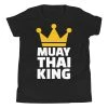 EL FIGHT Muay Thai King - Youth Short Sleeve T-Shirt
