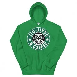 EL FIGHT Apparel Jiu Jitsu And Coffee - Unisex Hoodie