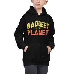 EL FIGHT Baddest On The Planet - Kids Hoodie