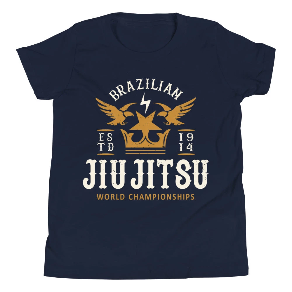 EL FIGHT Jiu Jitsu World Champion - Youth Short Sleeve T-Shirt 3 EL FIGHT Jiu Jitsu World Champion - Youth Short Sleeve T-Shirt