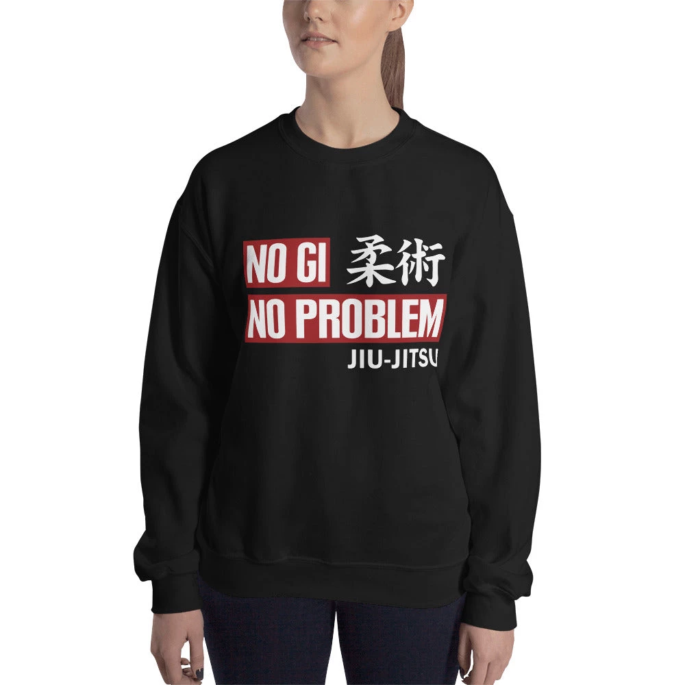 EL FIGHT No Gi No Problem - Unisex Sweatshirt 3 EL FIGHT No Gi No Problem - Unisex Sweatshirt
