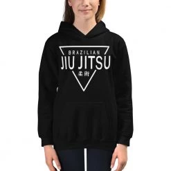 EL FIGHT Jiu Jitsu Triangle - Kids Hoodie Apparel 6 EL FIGHT Jiu Jitsu Triangle - Kids Hoodie Apparel