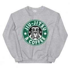 EL FIGHT Jiu Jitsu And Coffee Unisex Sweatshirt 18 EL FIGHT Jiu Jitsu And Coffee Unisex Sweatshirt