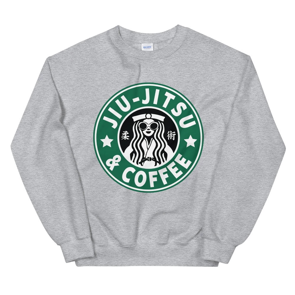 EL FIGHT Jiu Jitsu And Coffee Unisex Sweatshirt 7 EL FIGHT Jiu Jitsu And Coffee Unisex Sweatshirt