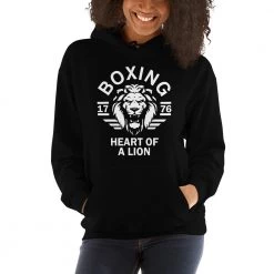 EL FIGHT Boxing - Heart Of A Lion - Unisex Hoodie Apparel