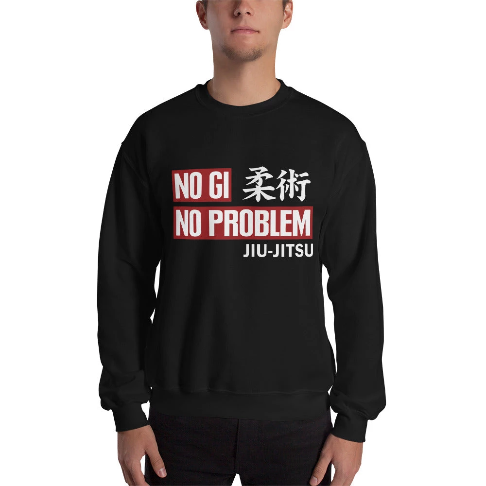 EL FIGHT No Gi No Problem - Unisex Sweatshirt 2 EL FIGHT No Gi No Problem - Unisex Sweatshirt