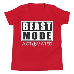 EL FIGHT Apparel Beast Mode - Youth Short Sleeve T-Shirt