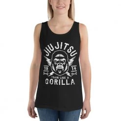 EL FIGHT Jiu Jitsu Gorilla - Unisex Tank Top Apparel 11 EL FIGHT Jiu Jitsu Gorilla - Unisex Tank Top Apparel