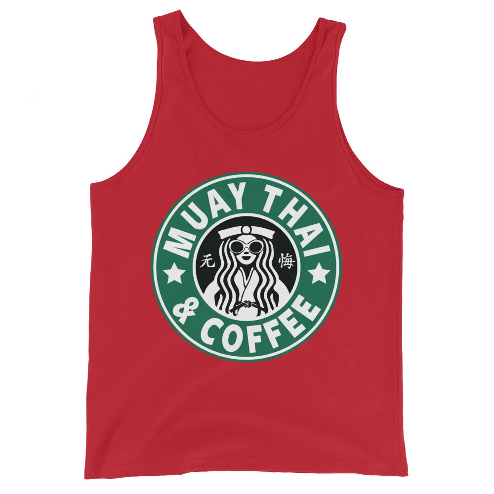 EL FIGHT Apparel Muay Thai And Coffee - Unisex Tank Top 11 EL FIGHT Apparel Muay Thai And Coffee - Unisex Tank Top
