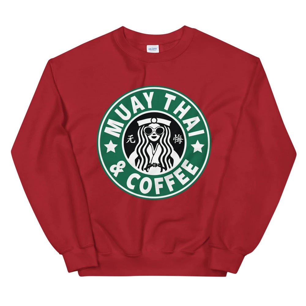 EL FIGHT Muay Thai And Coffee - Unisex Sweatshirt Apparel 11 EL FIGHT Muay Thai And Coffee - Unisex Sweatshirt Apparel