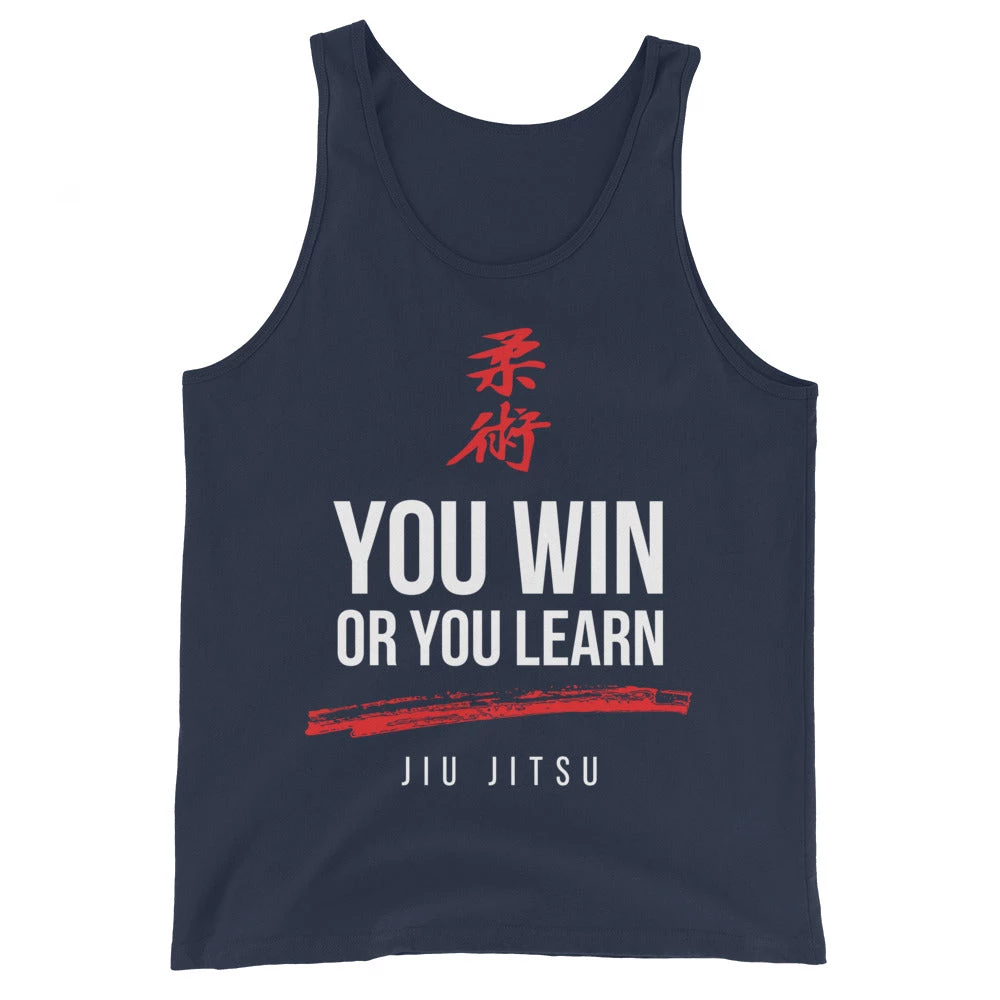 EL FIGHT Jiu Jitsu, Win Or Learn - Unisex Tank Top Apparel 6 EL FIGHT Jiu Jitsu, Win Or Learn - Unisex Tank Top Apparel