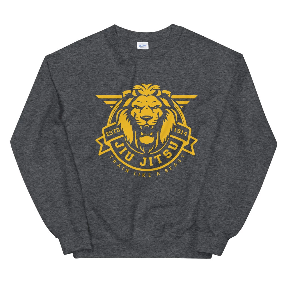 EL FIGHT Jiu Jitsu Train Like A Beast - Unisex Sweatshirt 4 EL FIGHT Jiu Jitsu Train Like A Beast - Unisex Sweatshirt
