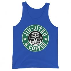 EL FIGHT Apparel Jiu Jitsu And Coffee - Unisex Tank Top