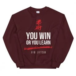 EL FIGHT Apparel Jiu Jitsu Win Or Learn - Unisex Sweatshirt 13 EL FIGHT Apparel Jiu Jitsu Win Or Learn - Unisex Sweatshirt