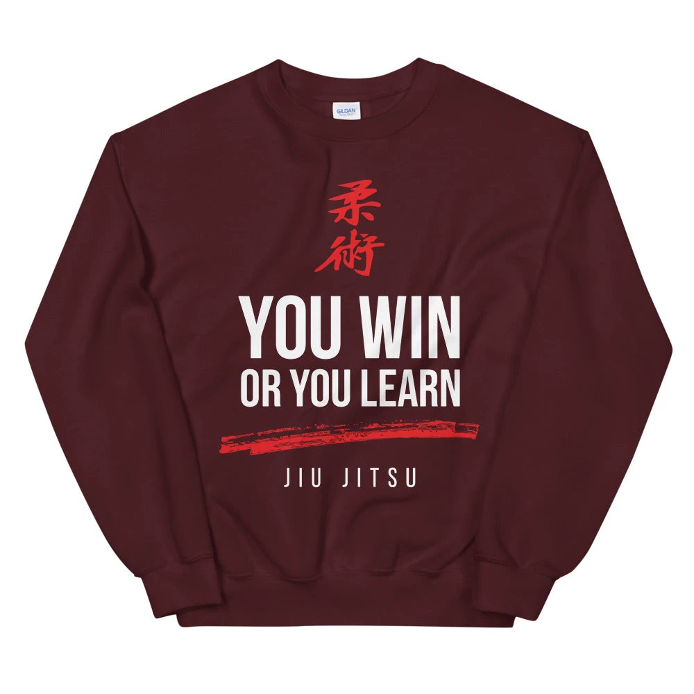 EL FIGHT Apparel Jiu Jitsu Win Or Learn - Unisex Sweatshirt 7 EL FIGHT Apparel Jiu Jitsu Win Or Learn - Unisex Sweatshirt