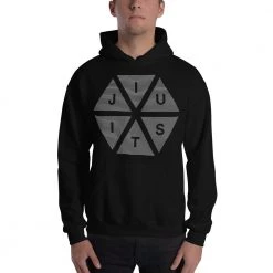 EL FIGHT Jiu Jitsu Lines - Unisex Hoodie Apparel