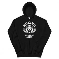 EL FIGHT Boxing - Heart Of A Lion - Unisex Hoodie Apparel