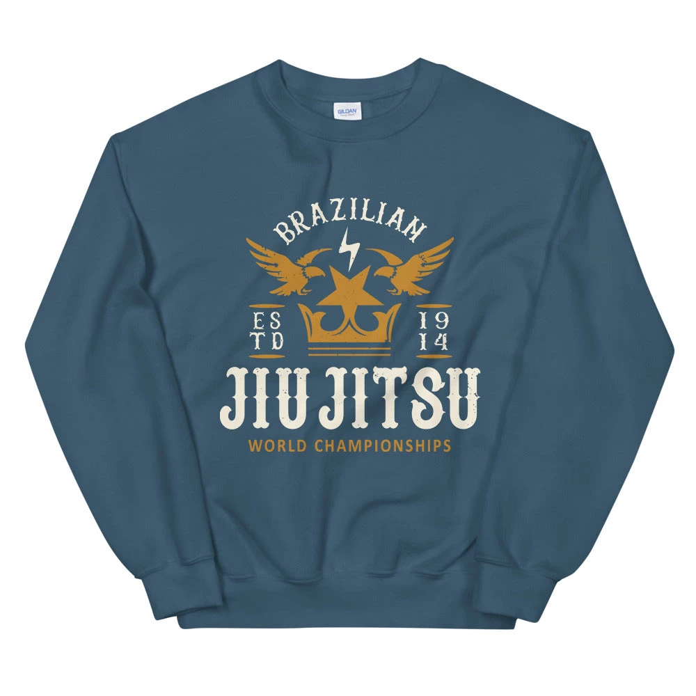 EL FIGHT Jiu Jitsu World Champion - Unisex Sweatshirt Apparel 6 EL FIGHT Jiu Jitsu World Champion - Unisex Sweatshirt Apparel