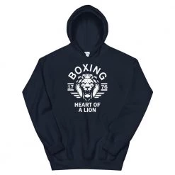EL FIGHT Boxing - Heart Of A Lion - Unisex Hoodie Apparel
