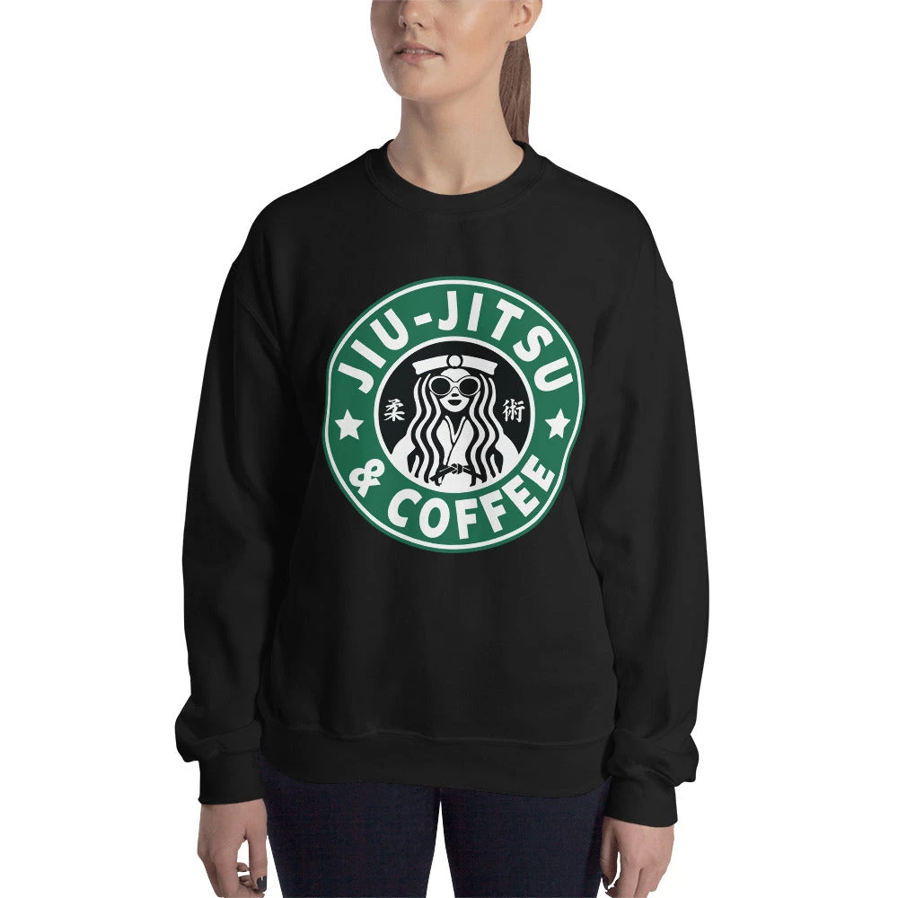 EL FIGHT Jiu Jitsu And Coffee Unisex Sweatshirt 3 EL FIGHT Jiu Jitsu And Coffee Unisex Sweatshirt