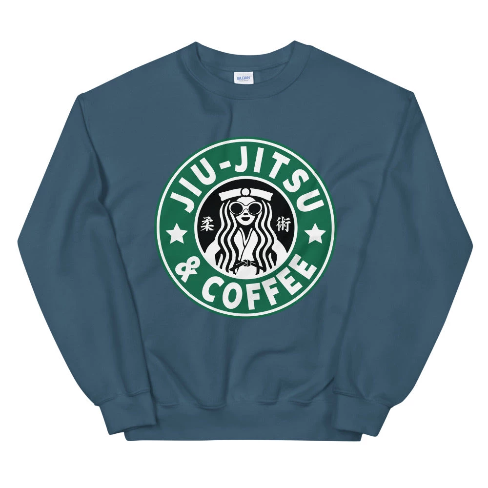 EL FIGHT Jiu Jitsu And Coffee Unisex Sweatshirt 8 EL FIGHT Jiu Jitsu And Coffee Unisex Sweatshirt