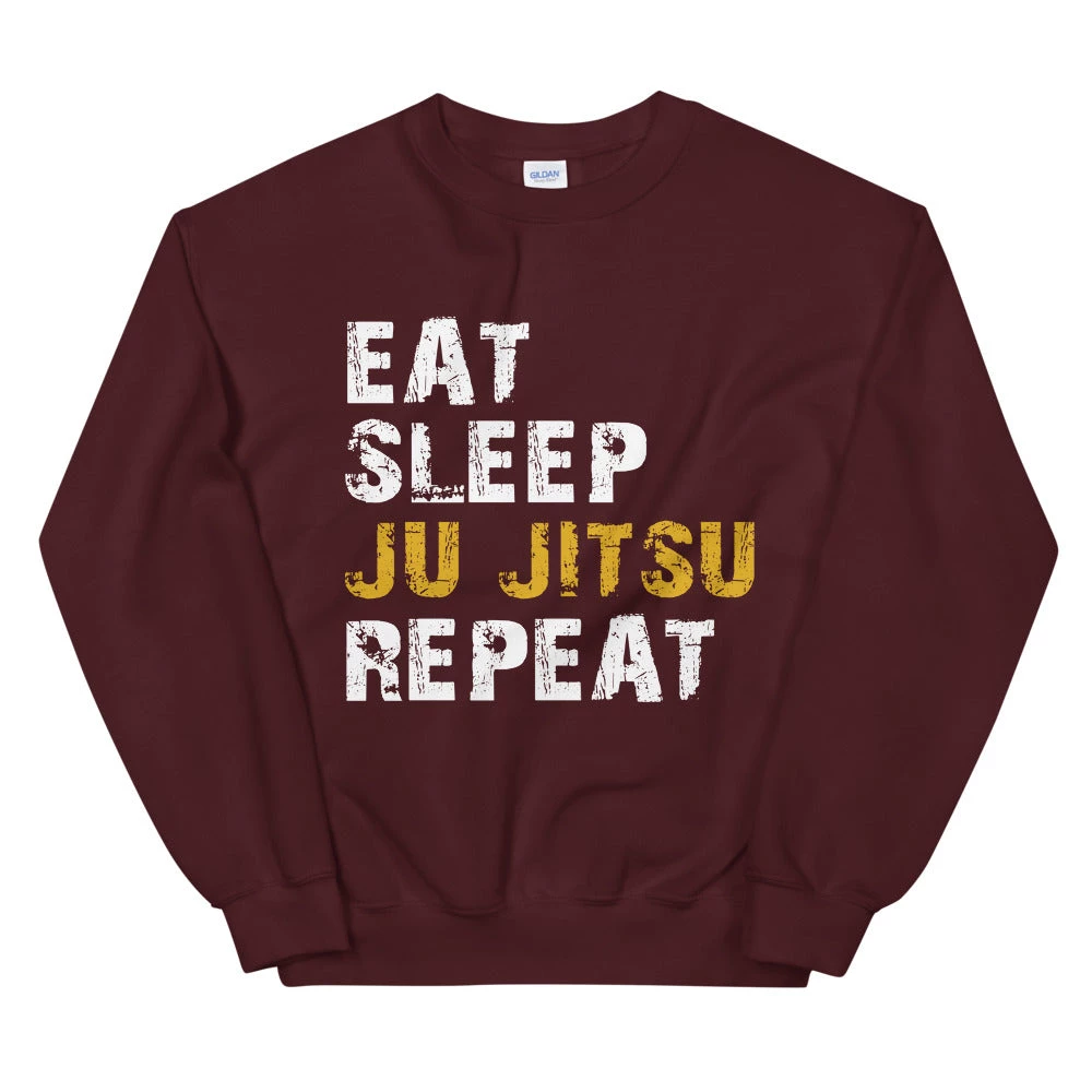 EL FIGHT Jiu Jitsu - Eat Sleep Repeat -Unisex Sweatshirt 7 EL FIGHT Jiu Jitsu - Eat Sleep Repeat -Unisex Sweatshirt