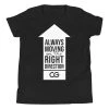 EL FIGHT Always Moving Up - Youth Short Sleeve T-Shirt Apparel
