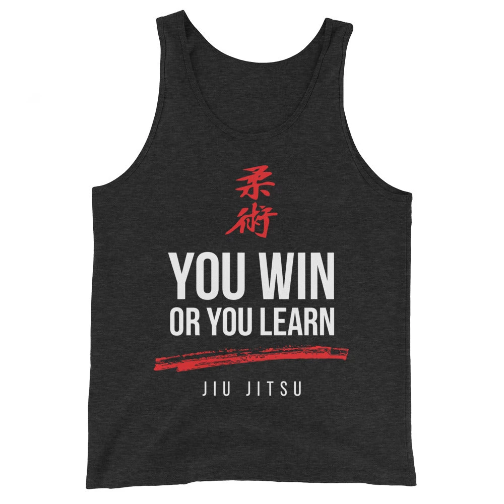 EL FIGHT Jiu Jitsu, Win Or Learn - Unisex Tank Top Apparel 4 EL FIGHT Jiu Jitsu, Win Or Learn - Unisex Tank Top Apparel