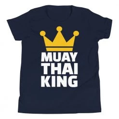 EL FIGHT Muay Thai King - Youth Short Sleeve T-Shirt 5 EL FIGHT Muay Thai King - Youth Short Sleeve T-Shirt
